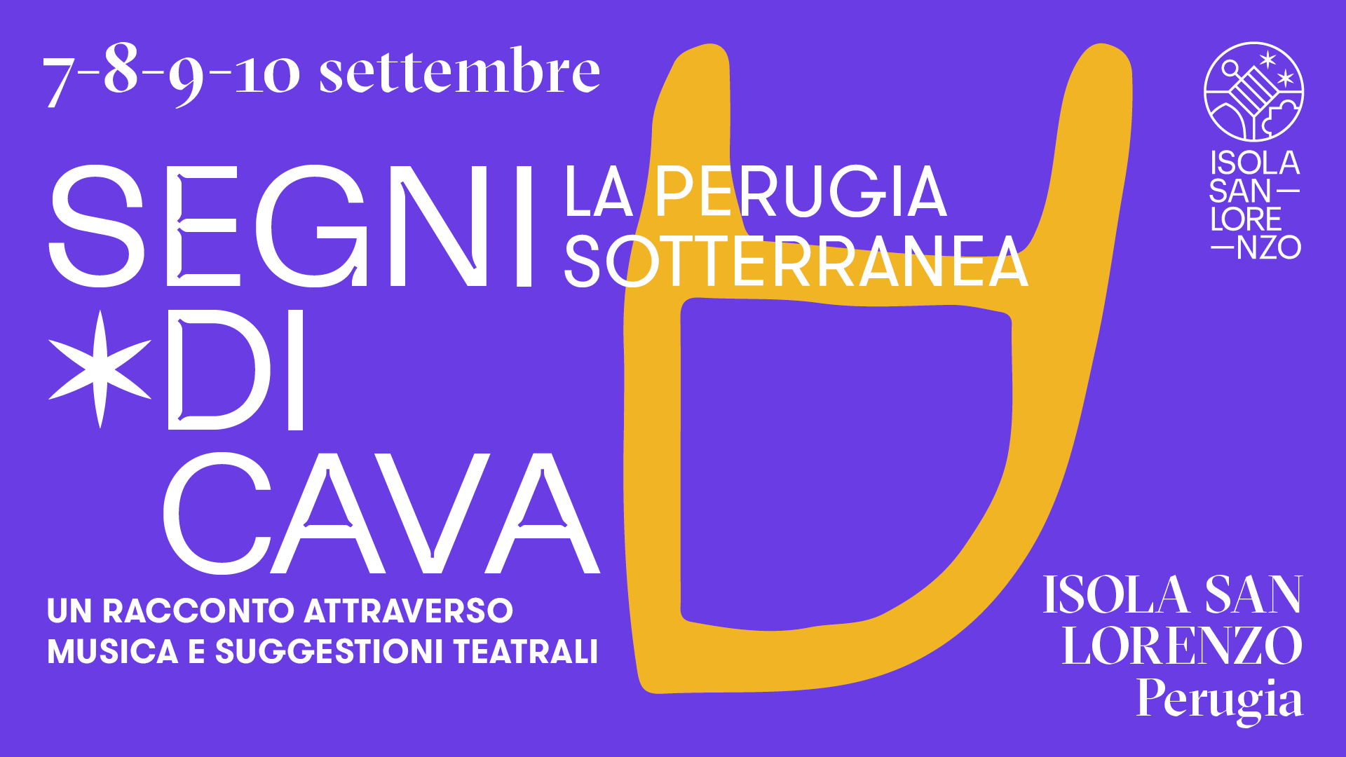 SEGNI DI CAVA – LA PERUGIA SOTTERRANEA RACCONTATA ATTRAVERSO MUSICA E SUGGESTIONI TEATRALI